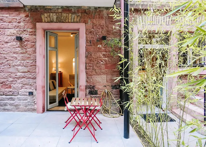 Namastay! Gartensuite In Bester Lage Mannheims Appartement *