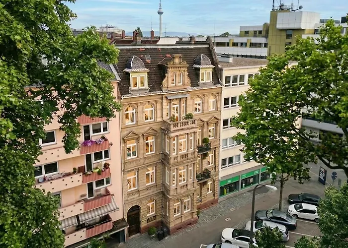 Namastay! Gartensuite In Bester Lage Mannheims 아파트